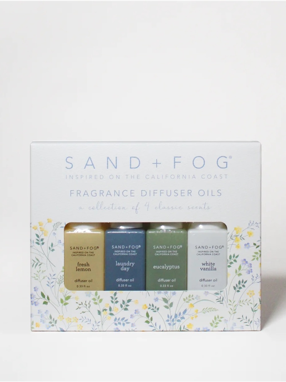 NWT SAND + FOG Fragrance Diffuser Oils - Collection of 4 Classic Scents